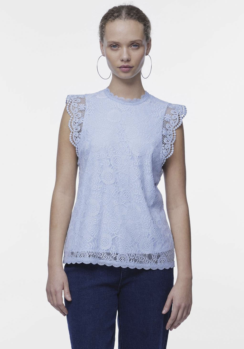 pieces Spitzentop »PCOLLINE« von pieces