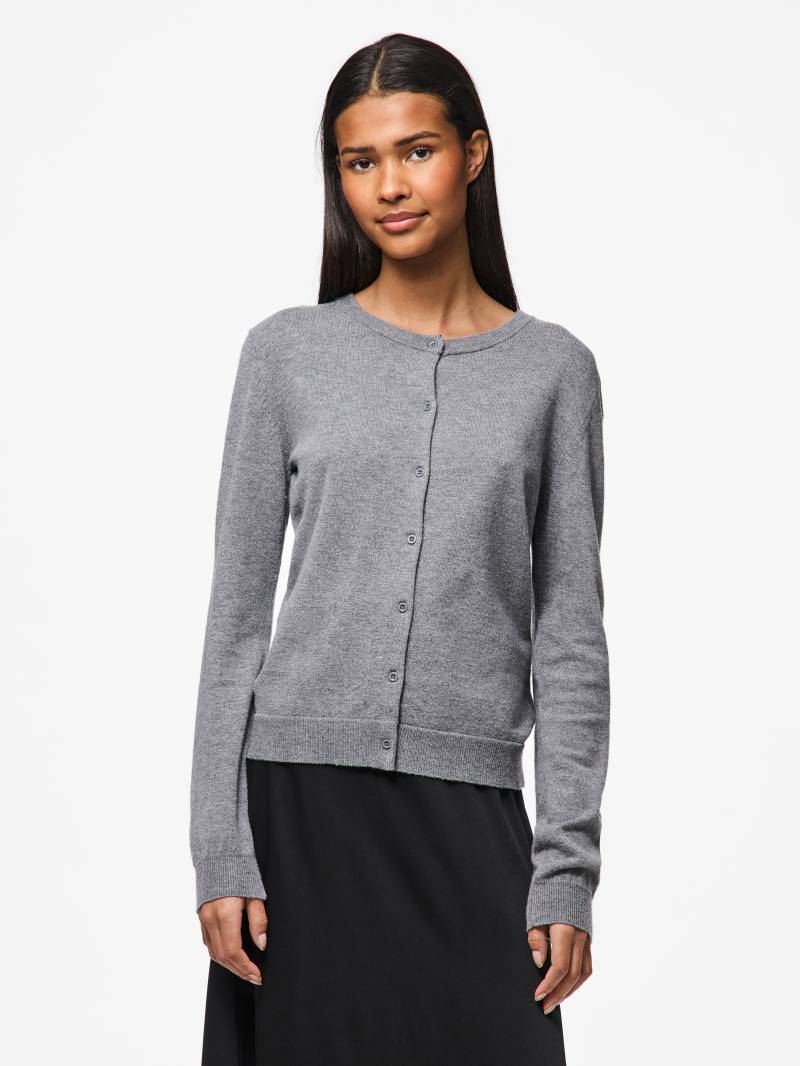 pieces Strickjacke »PCNORA LS O-NECK KNIT CARDIGAN NOOS BC« von pieces