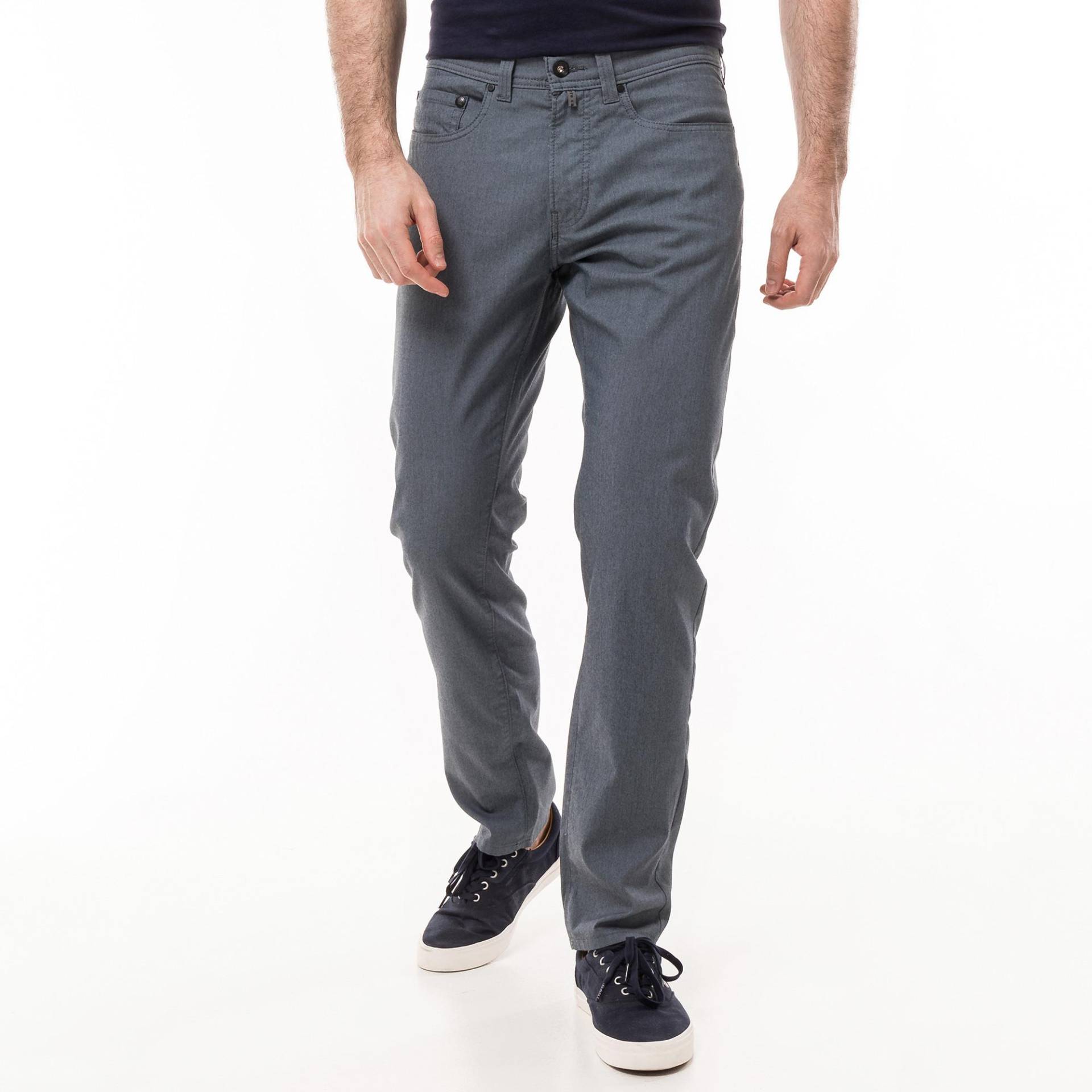 Hose, Tapered Fit Herren Blau L30/W35 von pierre cardin