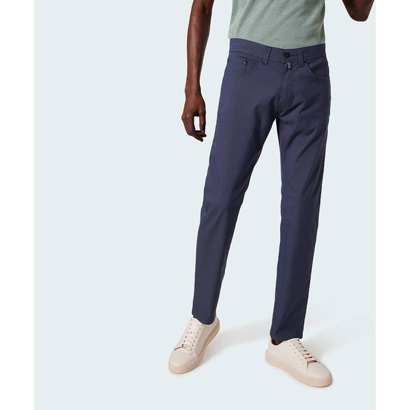 Hose, Tapered Fit Herren Marine L34/W36 von pierre cardin