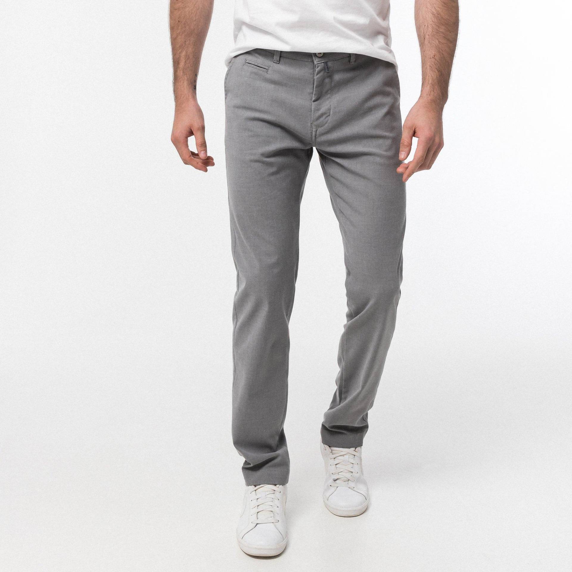 Hose, Tapered Fit Herren Sandsteingrau L30/W33 von pierre cardin