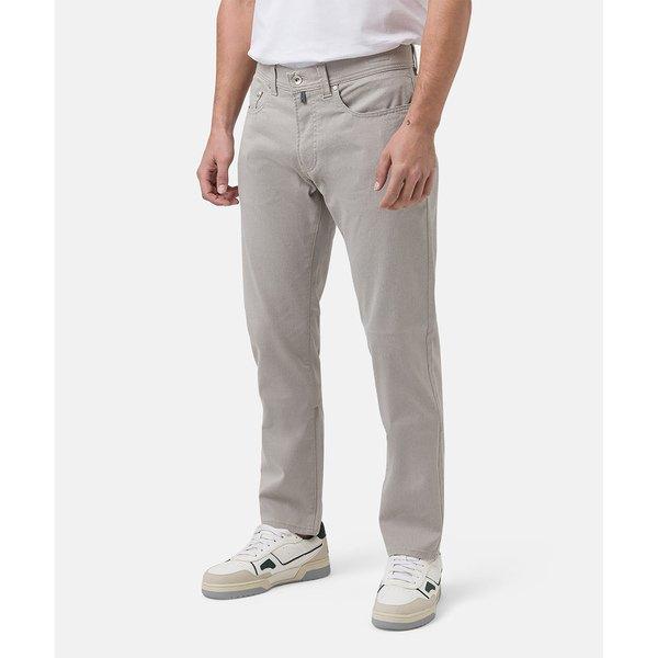 Hose, Tapered Fit Herren Weiss L32/W32 von pierre cardin