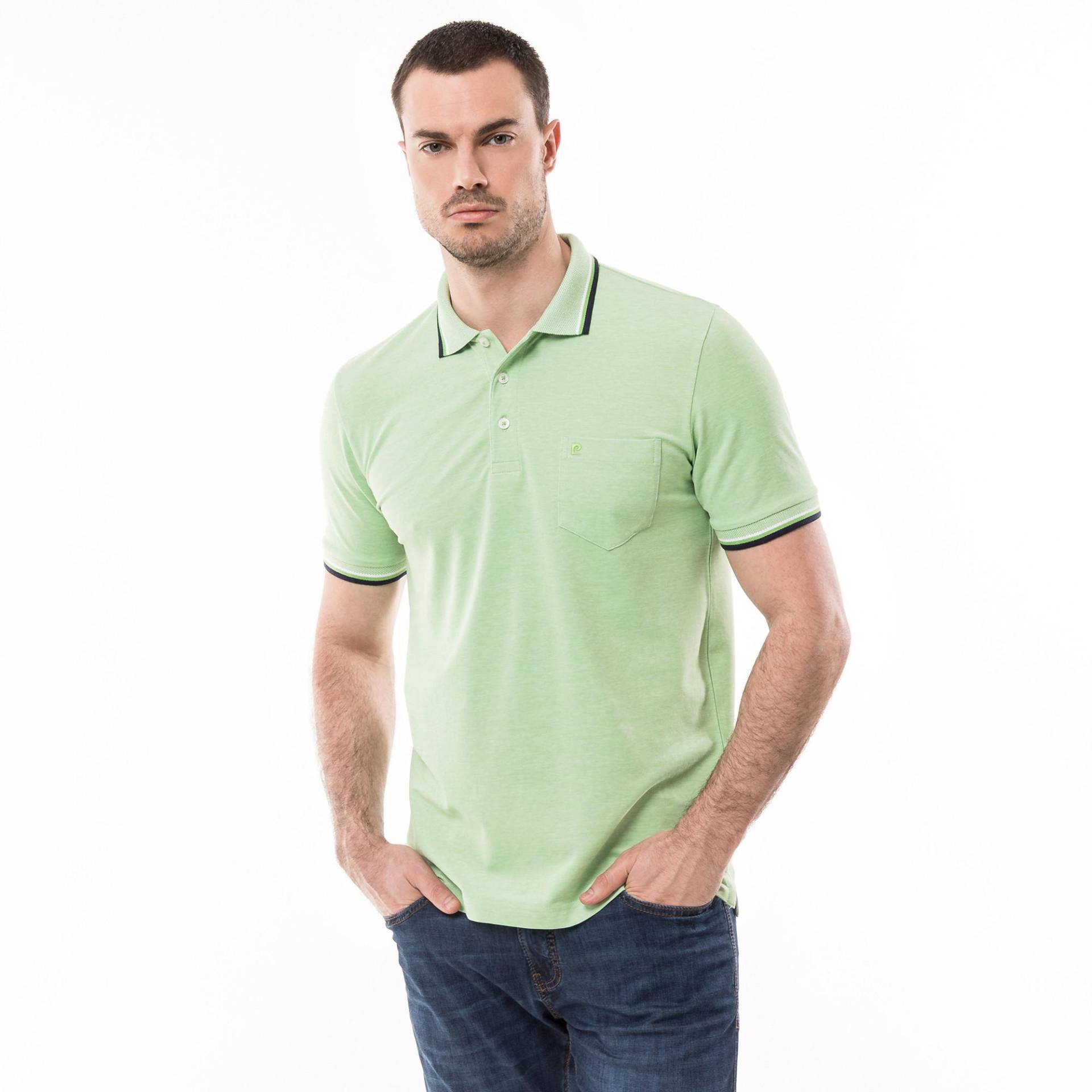 Polo Shirt Herren Grün  S von pierre cardin