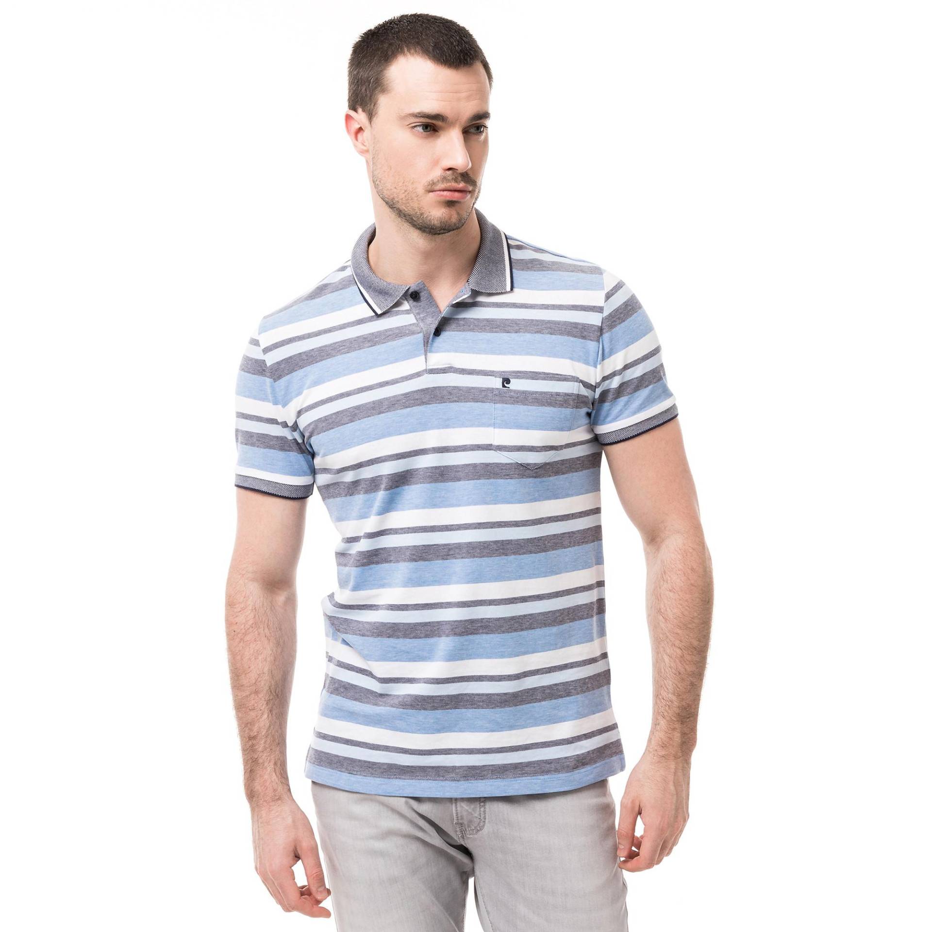 Polo Shirt Herren Violett XL von pierre cardin