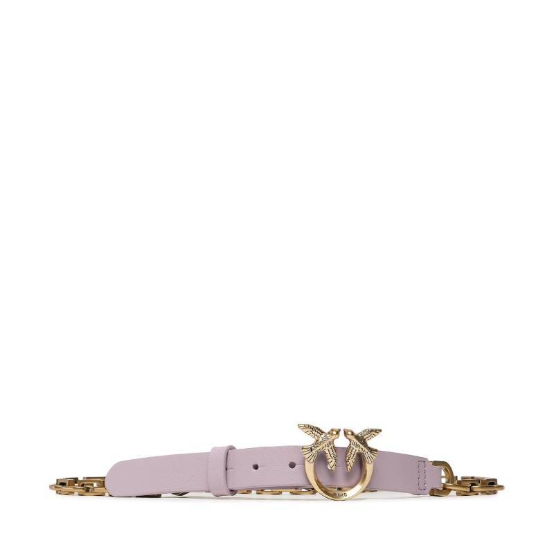 Damengürtel Pinko Love Day Chain H2 Belt PE 23 PLT01 100133 A0F1 Lilac Y13Q von pinko