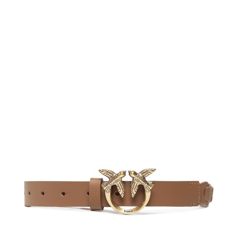 Damengürtel Pinko Love Duble Belt H2 20221 PLT01 1H2114.Y7SP Braun von pinko