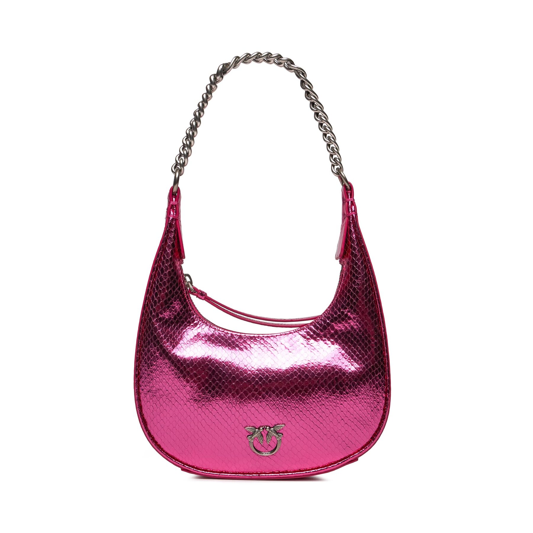 Handtasche Pinko Brioche Hobo Mini Al 23-24 PLTT 101433 A180 Pink N170 von pinko