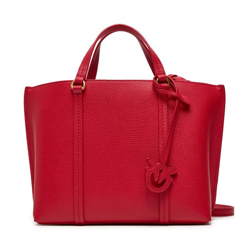 Handtasche Pinko Carrie Shopper Classic . PE 24 PLTT 102833 A1LF Red R30Q von pinko