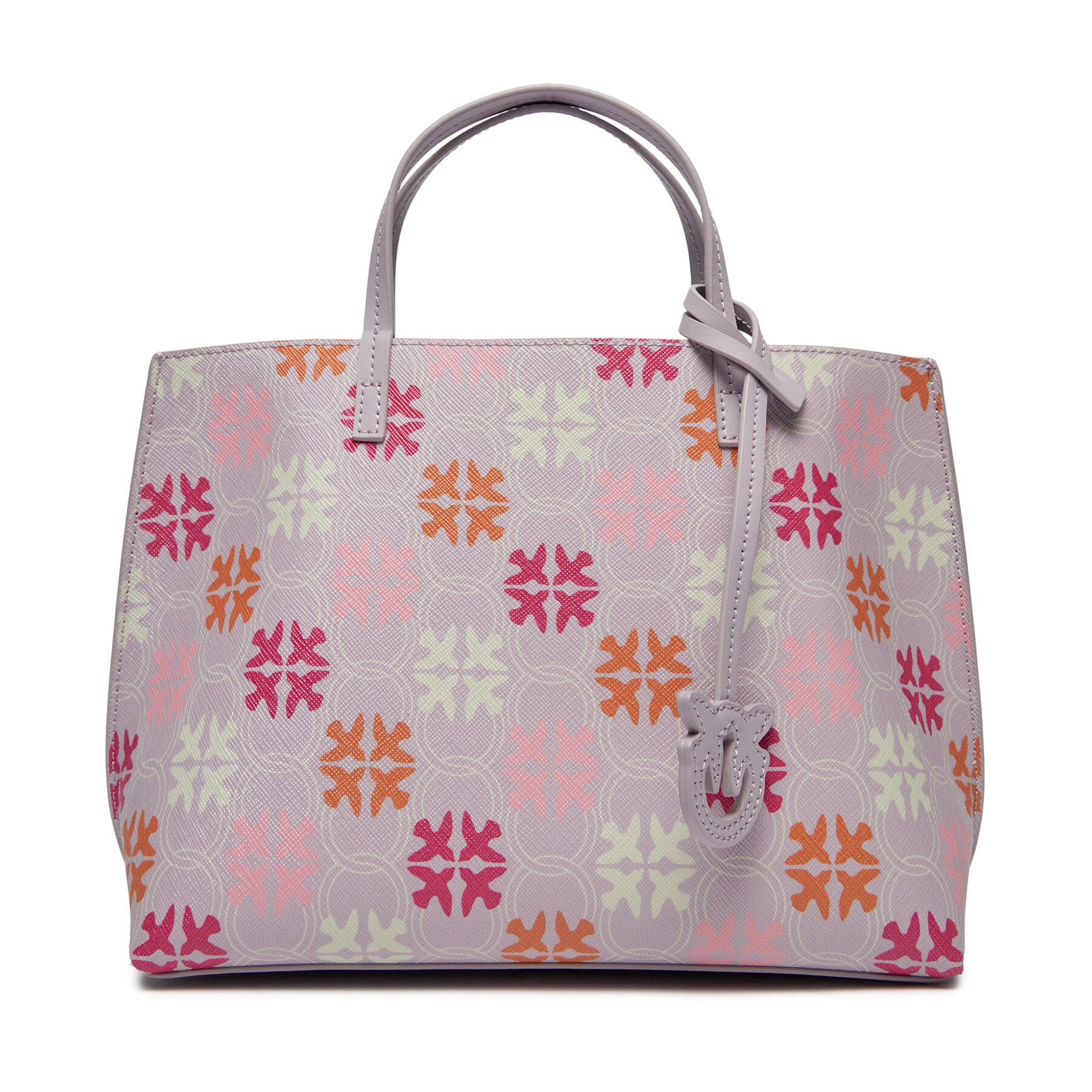 Handtasche Pinko Carrie Shopper Classic PE 24 PLTT 102833 A1EM Violett von pinko