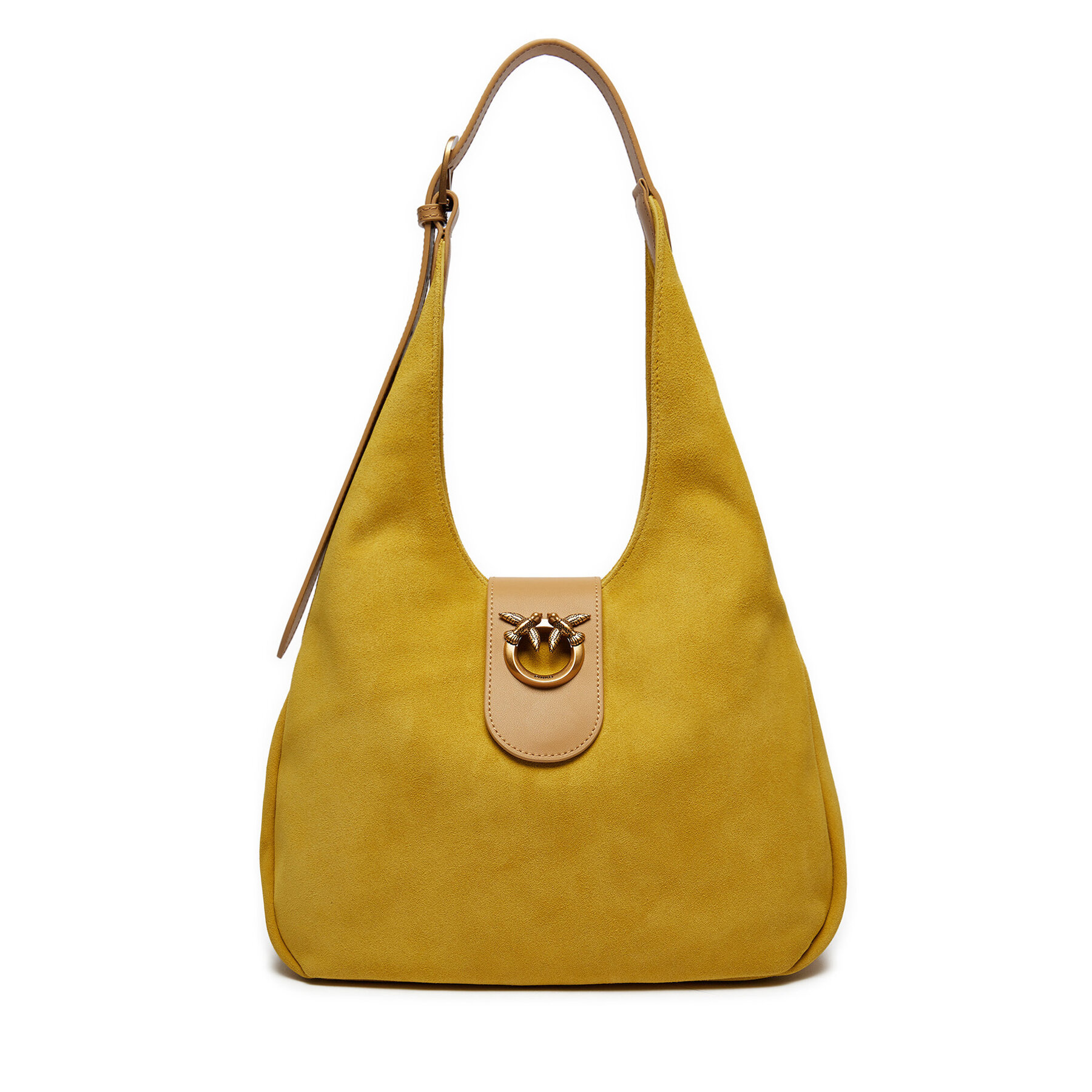 Handtasche Pinko Hobo Mini PE 24 PLTT 103275 A0YG Giallo Sol H85Q von pinko