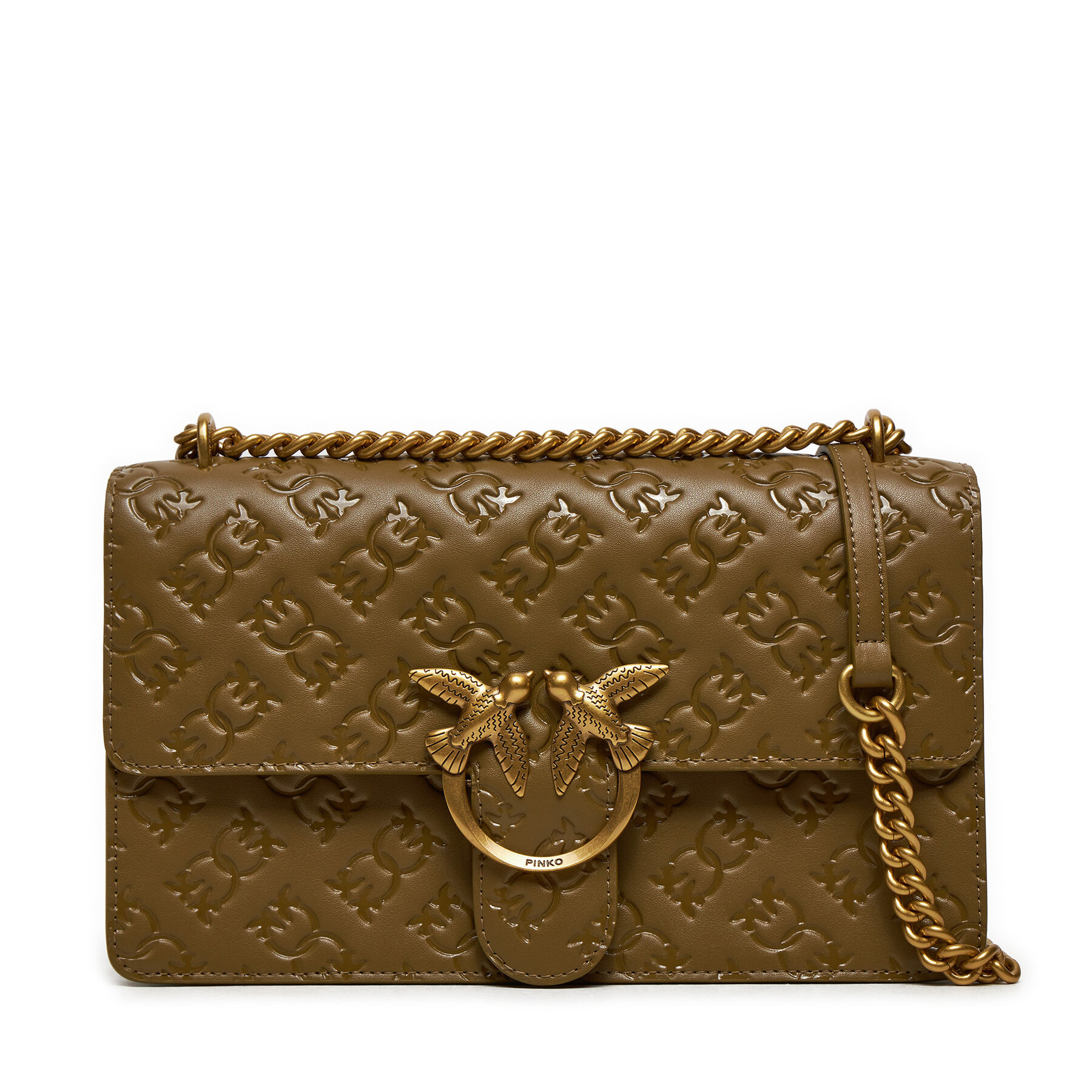 Handtasche PINKO Love One Classic Dc AI 24-25 PLTT 100941 A1YB Braun Handtasche PINKO Love One Classic Dc AI 24-25 PLTT 100941 A1YB Braun von pinko