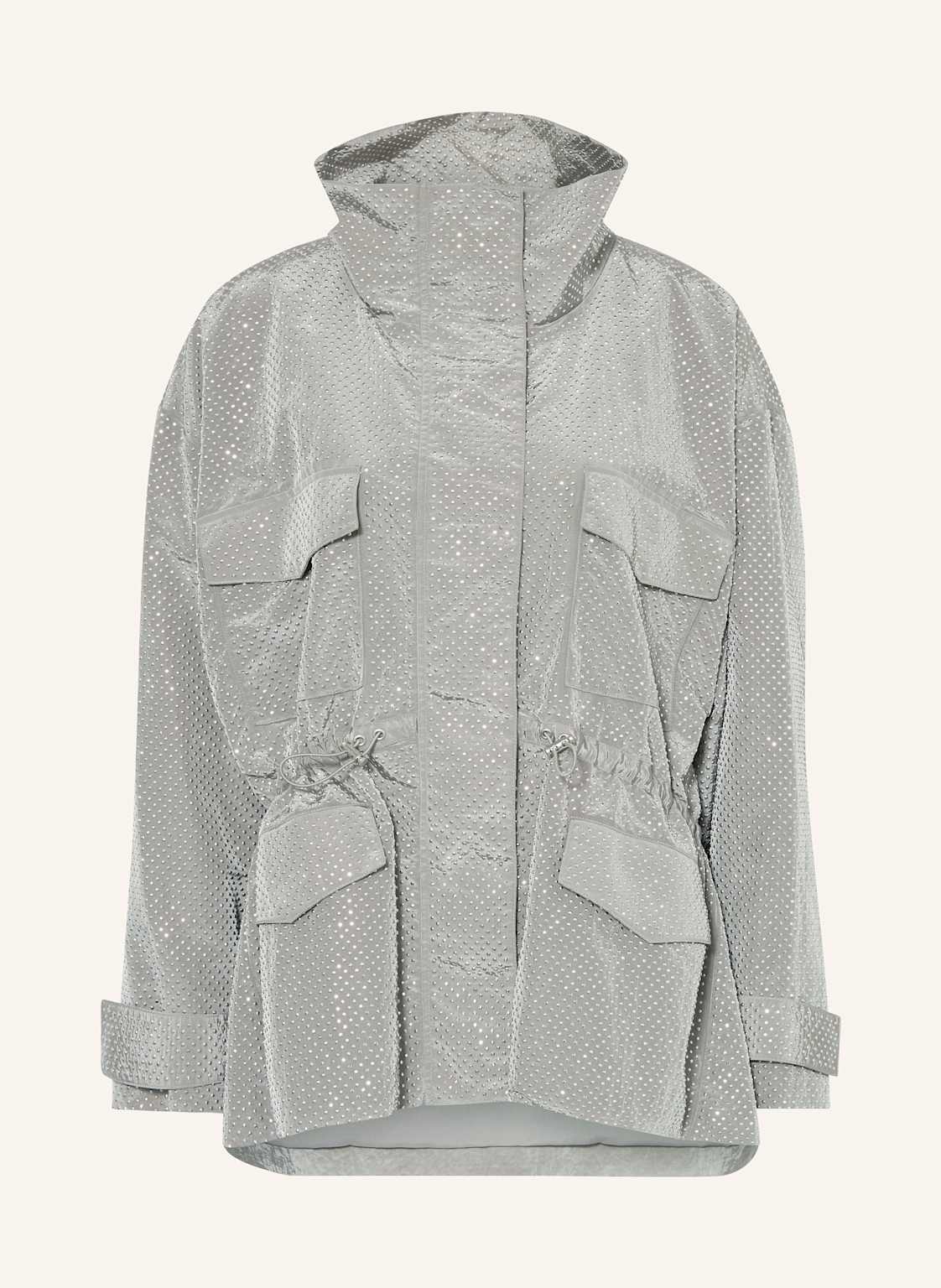 Pinko Fieldjacket Pescatore Mit Schmucksteinen grau Pinko Fieldjacket Pescatore Mit Schmucksteinen grau von pinko