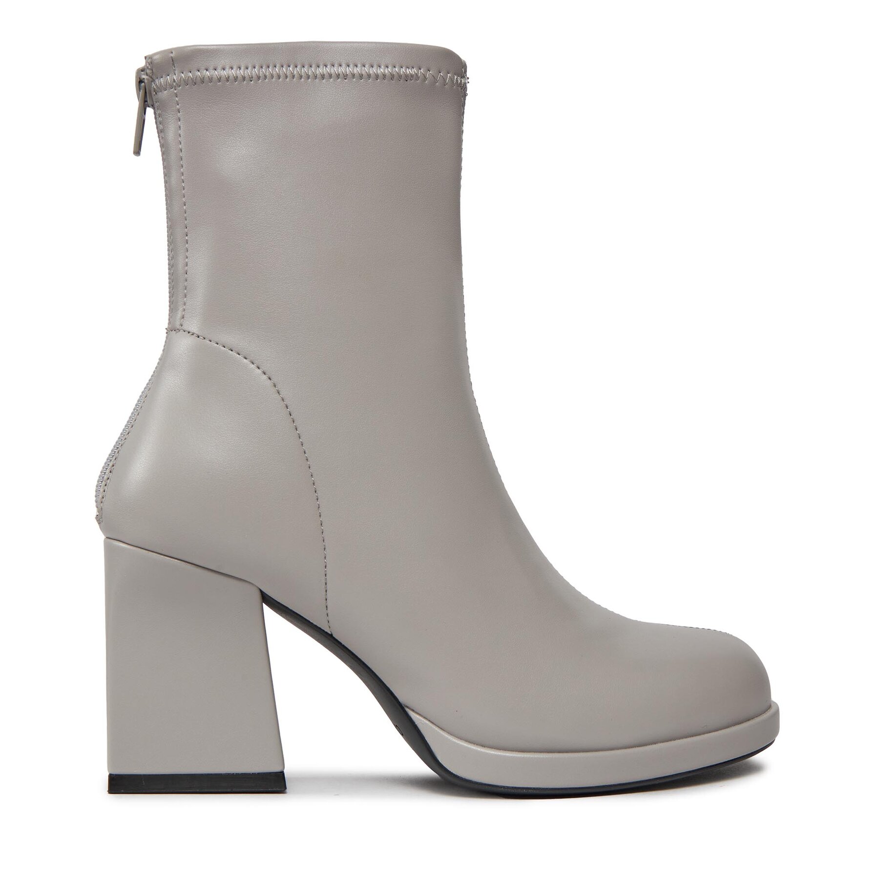 Stiefeletten Pinko Jomeli Tronchetto AI 23-24 BLKS1 102338 A1DA Grey I41 von pinko