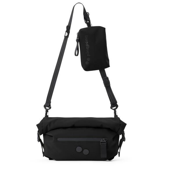 pinqponq - Aksel Solid 2+5 - Umhängetasche Gr 2 + 5 l blau;schwarz von pinqponq