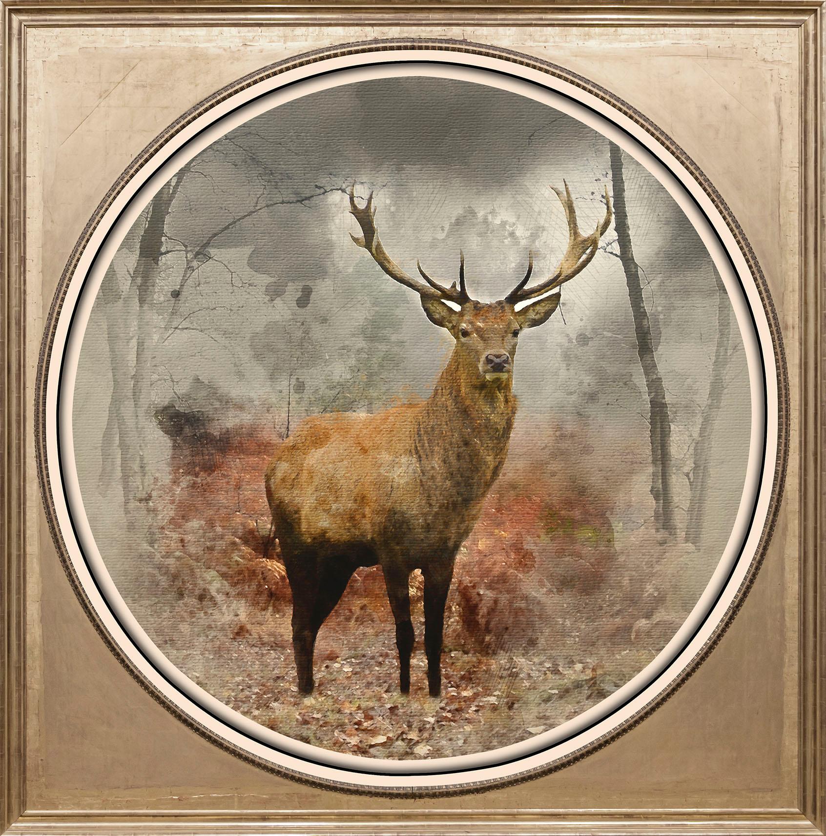 queence Acrylglasbild »Hirsch«, Kunst-Gemälde-Tiere-Hirsch-Hirsche-Hirschbilder-Wildtiere-Wald-Waldbilder, Fine Art-Print in Galeriequalität queence Acrylglasbild »Hirsch«, Kunst-Gemälde-Tiere-Hirsch-Hirsche-Hirschbilder-Wildtiere-Wald-Waldbilder, Fine Art-Print in Galeriequalität von queence