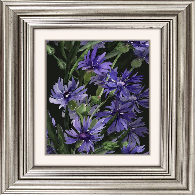 queence Acrylglasbild »Blumen«, Blumen-Blumenbilder-Kunst-Pflanzen-Pflanzenbilder-Gemälde, Fine Art-Print in Galeriequalität von queence