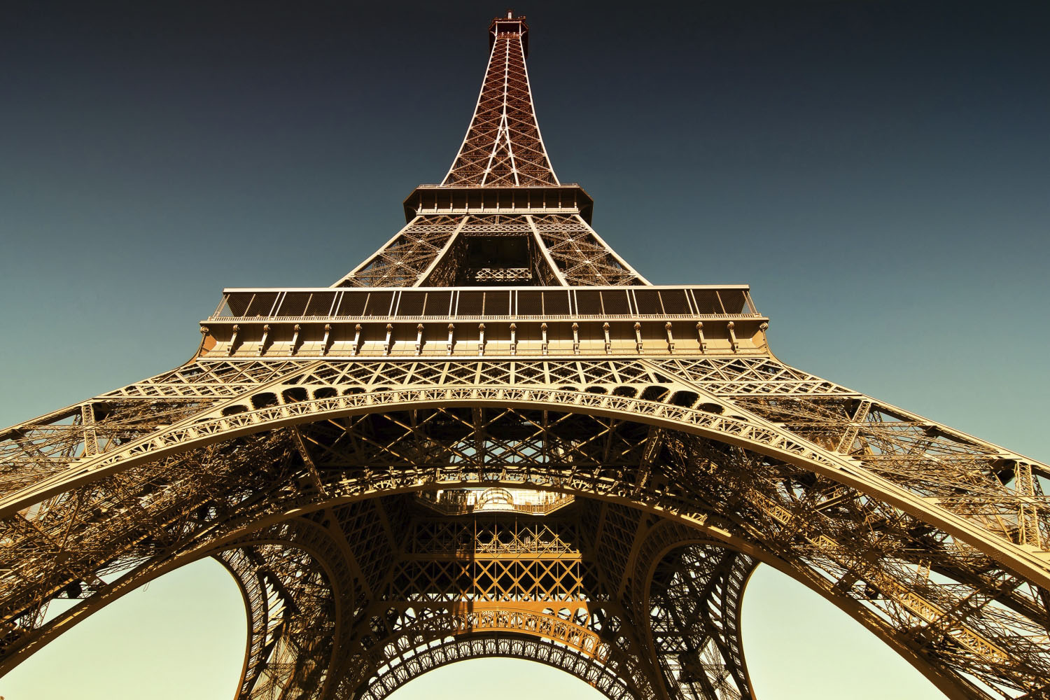 queence Acrylglasbild »Eiffelturm« von queence
