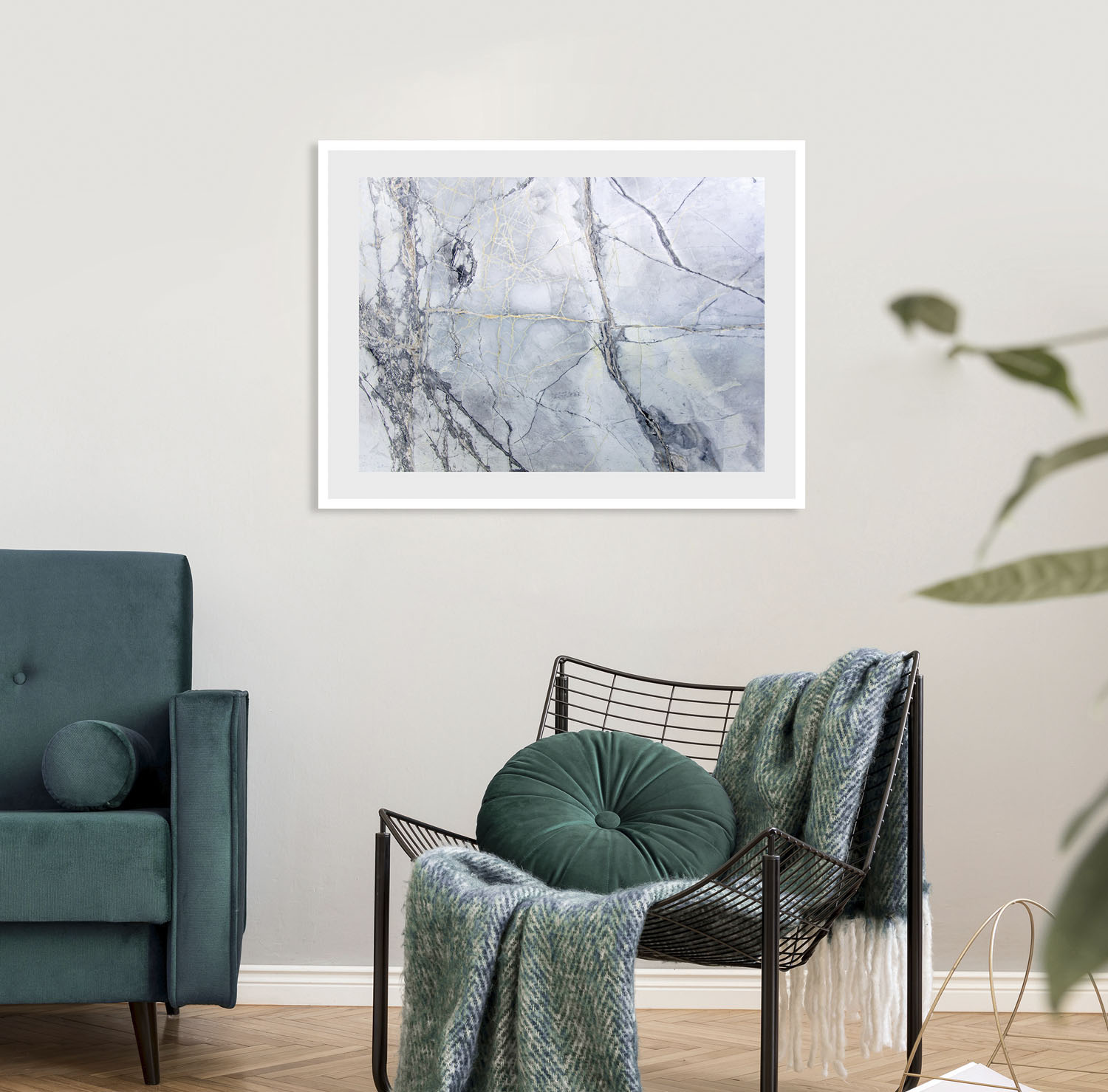 queence Bild »Adele«, Abstrakt-Marmor-Kunst-Gemälde, (1 St.), HD Premium Poster-Druck inkl. Holzrahmen queence Bild »Adele«, Abstrakt-Marmor-Kunst-Gemälde, (1 St.), HD Premium Poster-Druck inkl. Holzrahmen von queence