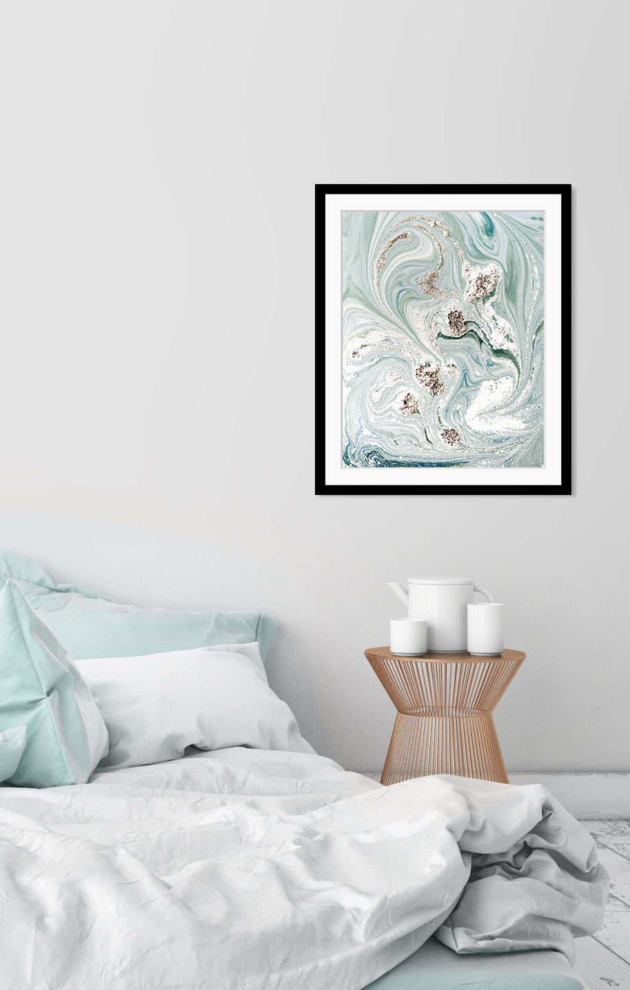 queence Bild »Balou«, Abstrakt-Marmor, (1 St.), HD Premium Poster-Druck inkl. Holzrahmen queence Bild »Balou«, Abstrakt-Marmor, (1 St.), HD Premium Poster-Druck inkl. Holzrahmen von queence