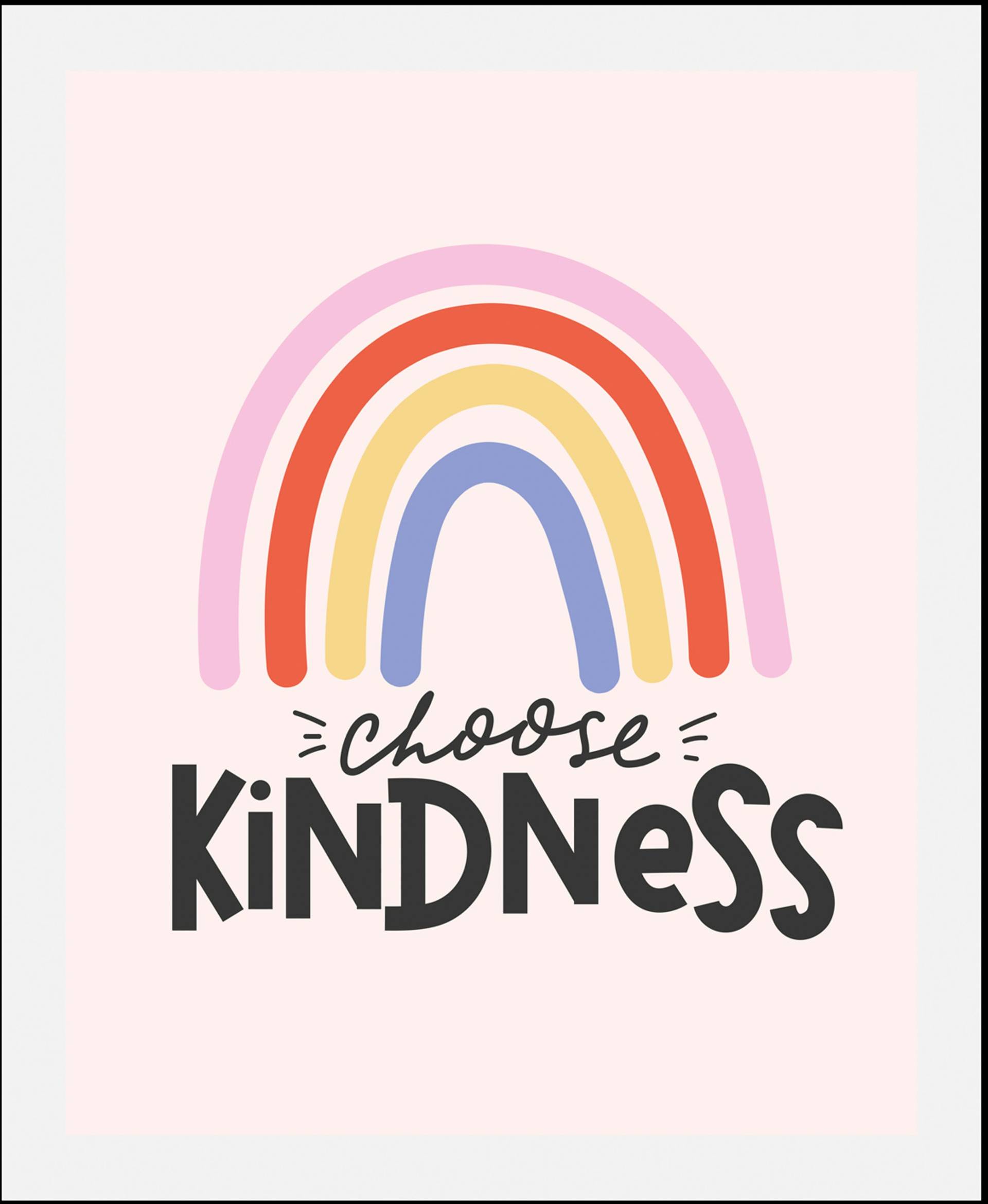 queence Bild »Choose Kindness«, Schriftzüge, (1 St.) von queence