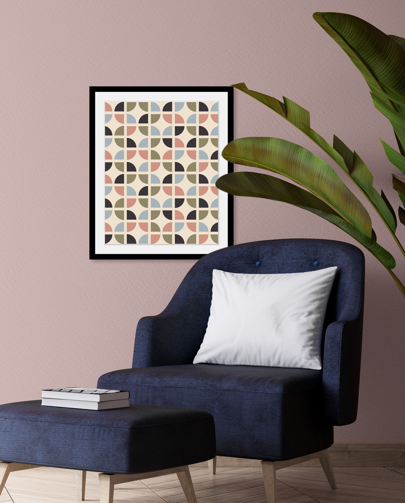 queence Bild »Edgard«, Abstrakt-Kunst-Figuren, (1 St.), HD Premium Poster-Druck inkl. Holzrahmen queence Bild »Edgard«, Abstrakt-Kunst-Figuren, (1 St.), HD Premium Poster-Druck inkl. Holzrahmen von queence