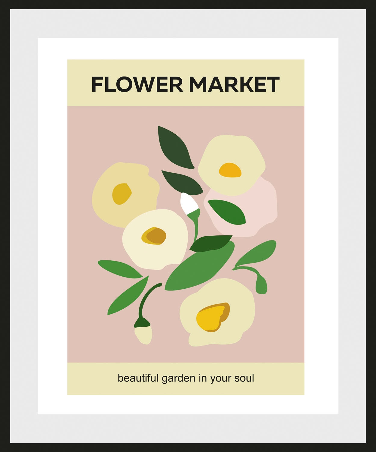 queence Bild »Flower Market«, Blumen, (1 St.) von queence