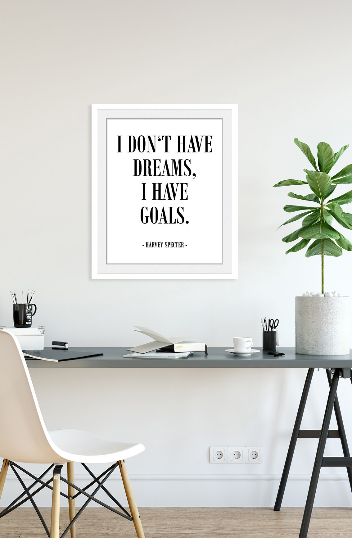 queence Bild »Harvey Specter«, (1 St.), HD Premium Poster-Druck inkl. Holzrahmen queence Bild »Harvey Specter«, (1 St.), HD Premium Poster-Druck inkl. Holzrahmen von queence