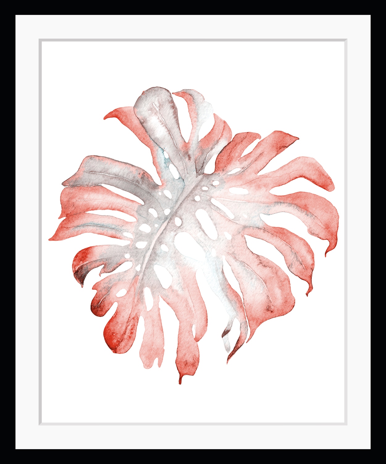 queence Bild »Klaudia«, Blätter-Kunst-Pflanzen-Pflanzenbilder, HD Premium Poster-Druck inkl. Holzrahmen queence Bild »Klaudia«, Blätter-Kunst-Pflanzen-Pflanzenbilder, HD Premium Poster-Druck inkl. Holzrahmen von queence