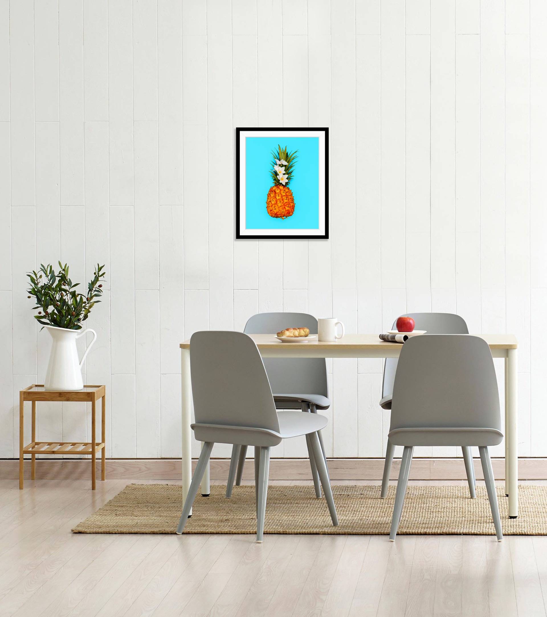 queence Bild »Mark«, Obst-Obst Bilder-Lebensmittel-Essen-Kunst-Figuren, (1 St.), HD Premium Poster-Druck inkl. Holzrahmen queence Bild »Mark«, Obst-Obst Bilder-Lebensmittel-Essen-Kunst-Figuren, (1 St.), HD Premium Poster-Druck inkl. Holzrahmen von queence