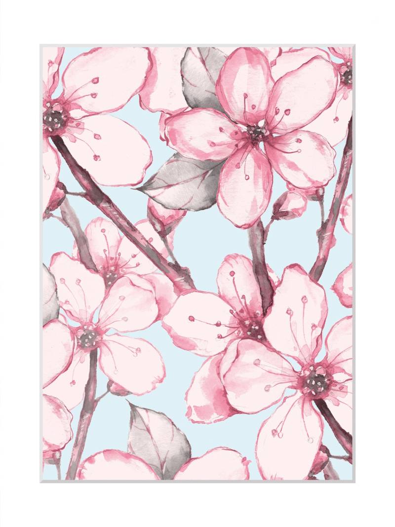 queence Bild »Melanie«, Blumen, Blumen, gerahmt von queence