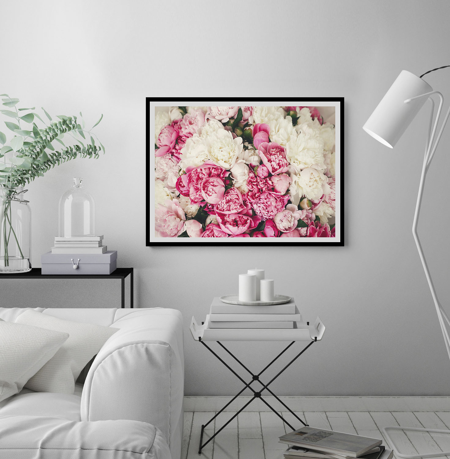 queence Bild »Ruth«, (1 St.), HD Premium Poster-Druck inkl. Holzrahmen von queence