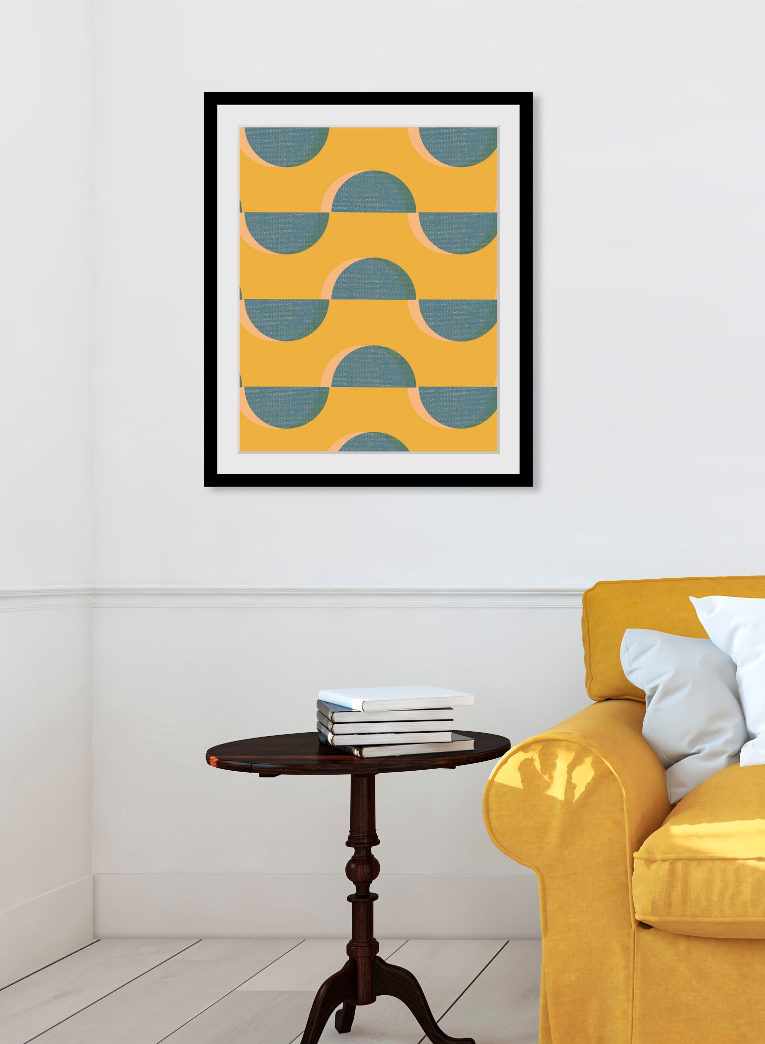 queence Bild »Sami«, Abstrakt-Figuren-Kunst-Gemälde, (1 St.), HD Premium Poster-Druck inkl. Holzrahmen queence Bild »Sami«, Abstrakt-Figuren-Kunst-Gemälde, (1 St.), HD Premium Poster-Druck inkl. Holzrahmen von queence