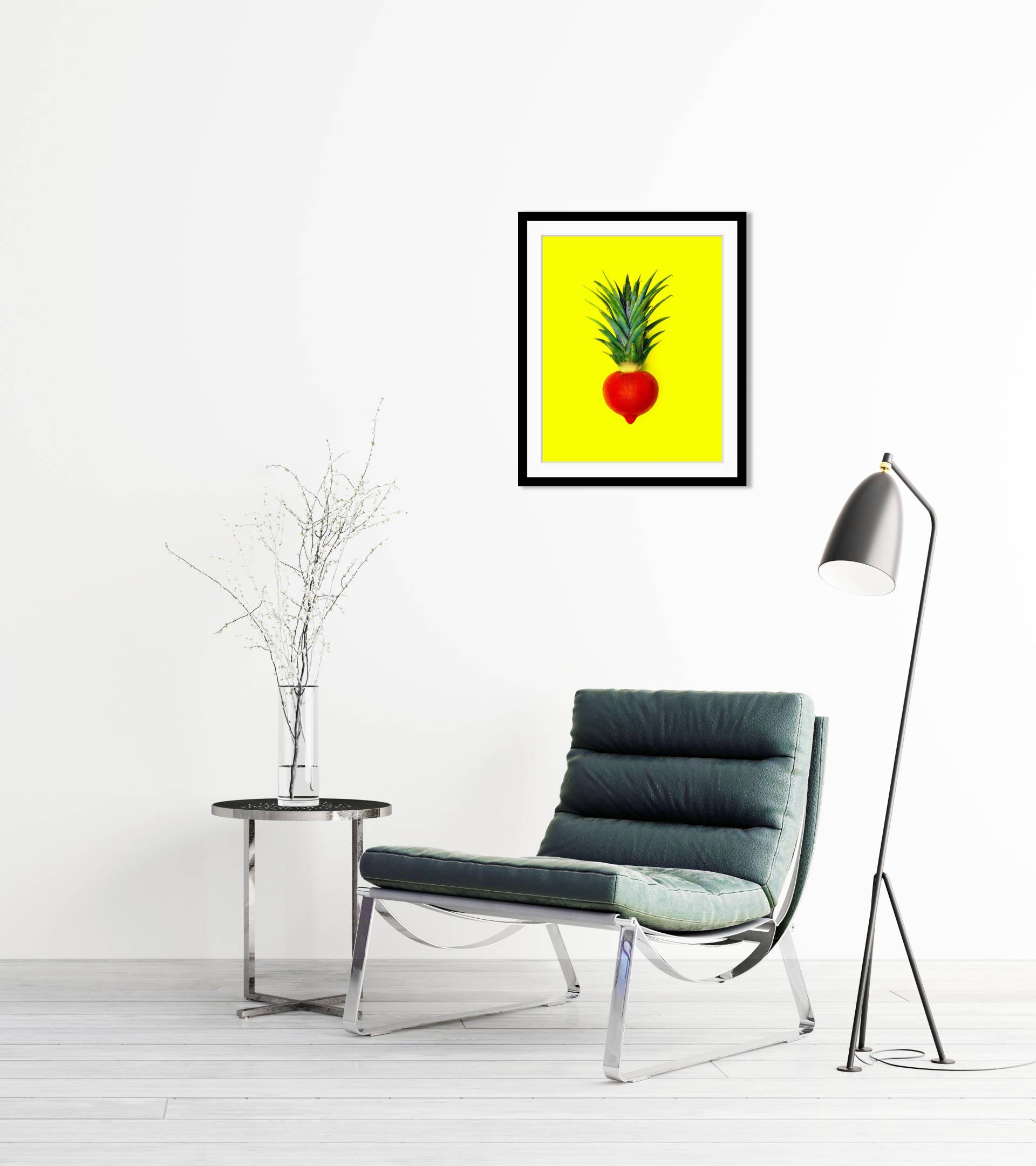 queence Bild »Tristan«, Obst-Obst Bilder-Lebensmittel-Essen-Kunst-Figuren, (1 St.), HD Premium Poster-Druck inkl. Holzrahmen queence Bild »Tristan«, Obst-Obst Bilder-Lebensmittel-Essen-Kunst-Figuren, (1 St.), HD Premium Poster-Druck inkl. Holzrahmen von queence