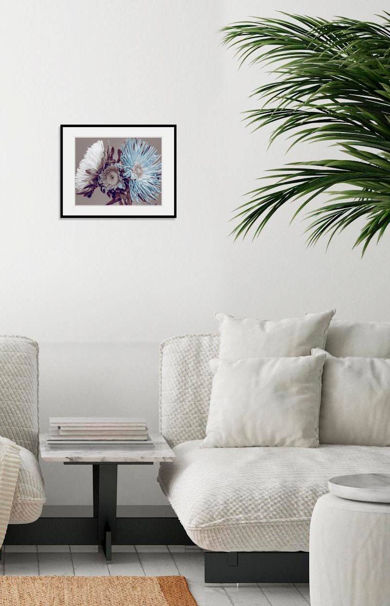 queence Bild »Verena«, (1 St.), HD Premium Poster-Druck inkl. Holzrahmen von queence