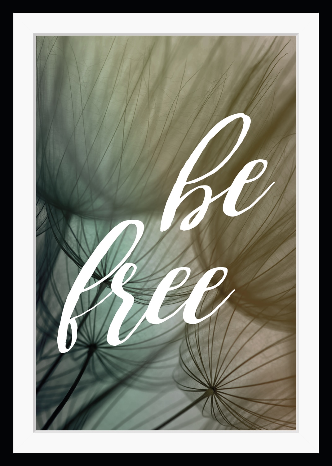 queence Bild »be free«, Sprüche & Texte von queence