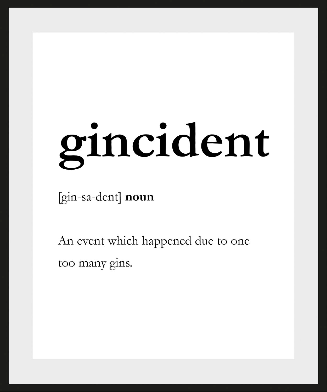 queence Bild »gincident«, (1 St.), HD Premium Poster-Druck inkl. Holzrahmen queence Bild »gincident«, (1 St.), HD Premium Poster-Druck inkl. Holzrahmen von queence