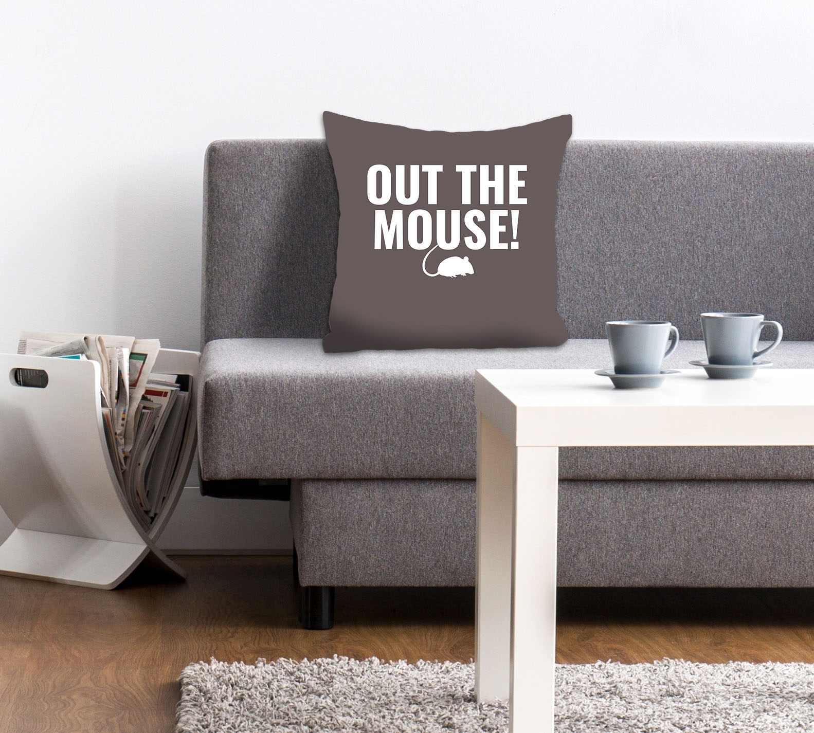 queence Dekokissen »OUT THE MOUSE!« von queence