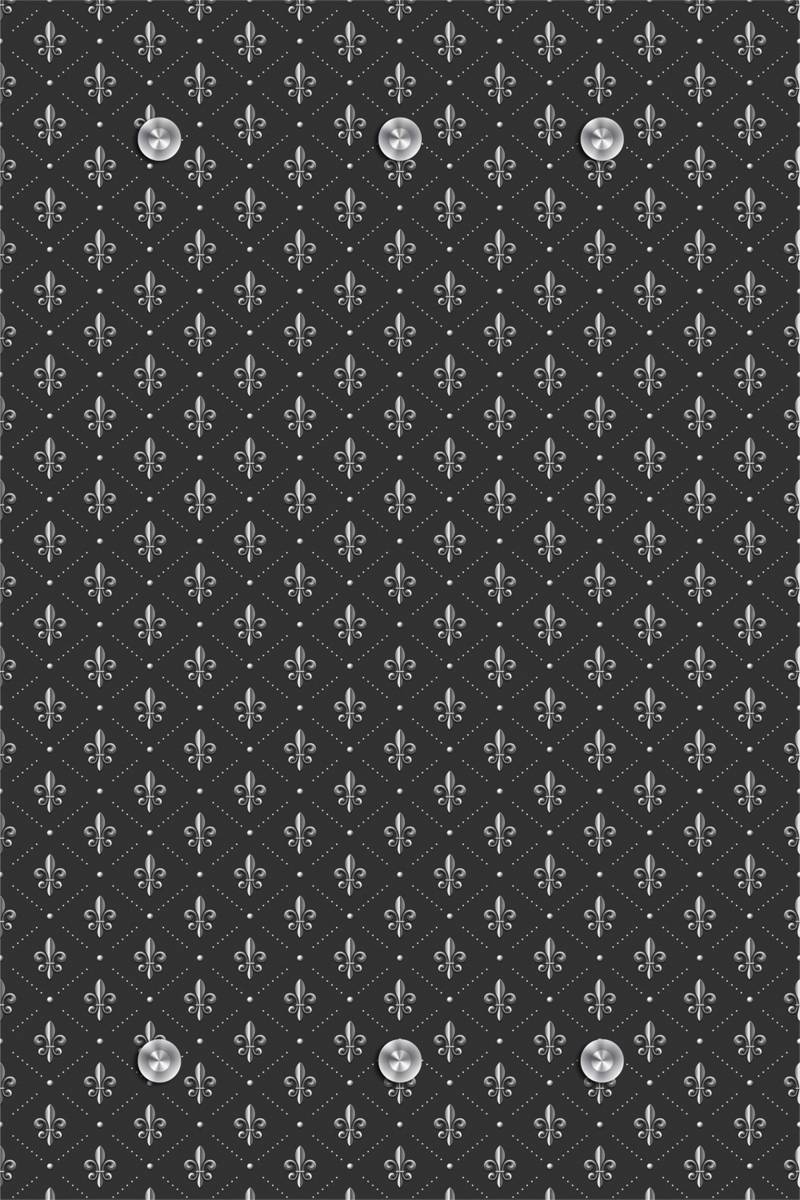 queence Garderobenleiste »Muster«, mit 6 Haken, 80 x 120 cm von queence