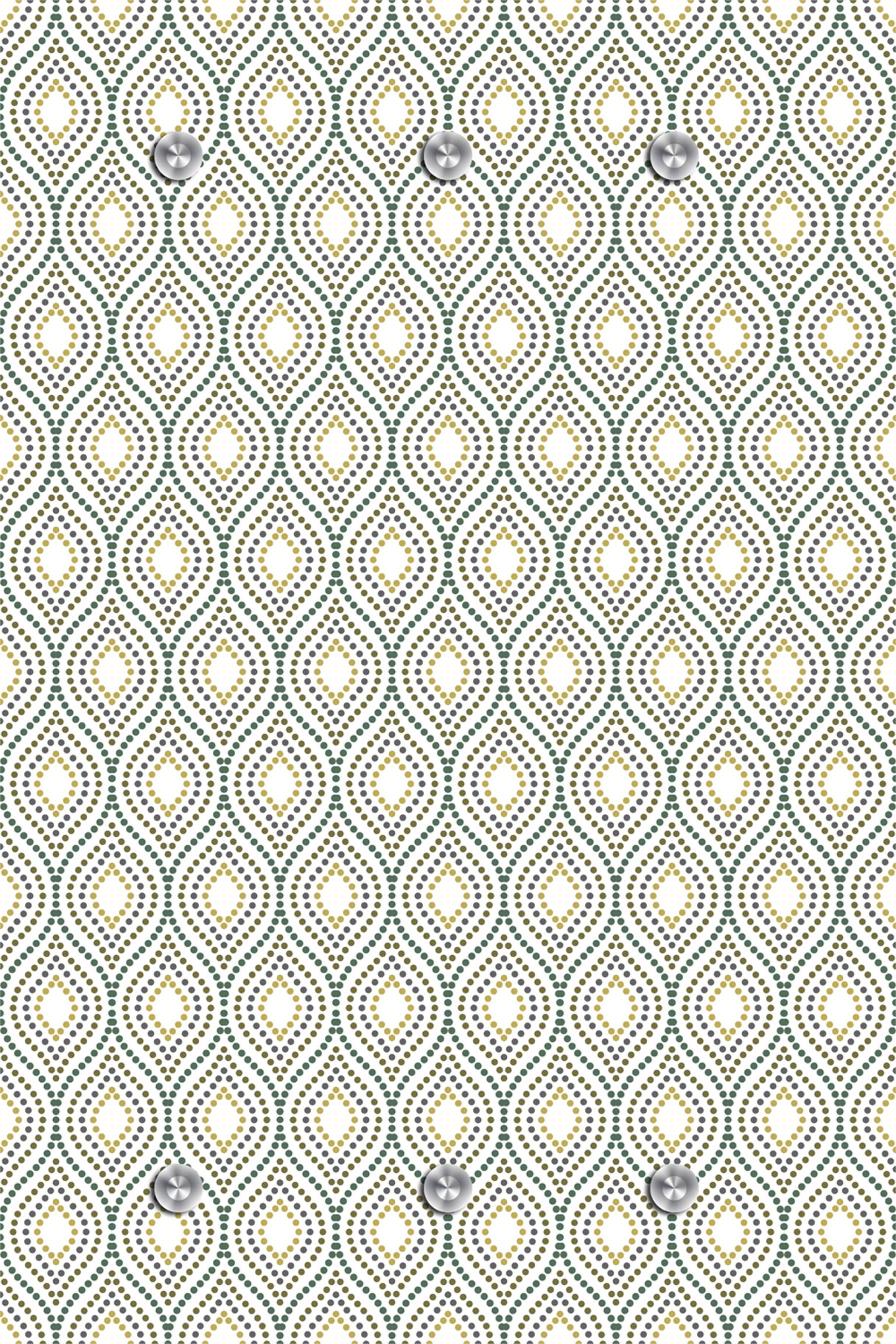 queence Garderobenleiste »Muster«, mit 6 Haken, 80 x 120 cm queence Garderobenleiste »Muster«, mit 6 Haken, 80 x 120 cm von queence