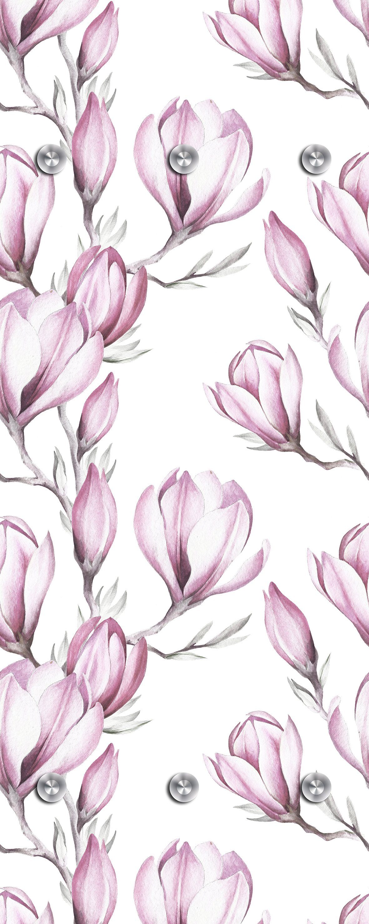queence Garderobenleiste »Krokus«, mit 6 Haken, 50 x 120 cm queence Garderobenleiste »Krokus«, mit 6 Haken, 50 x 120 cm von queence