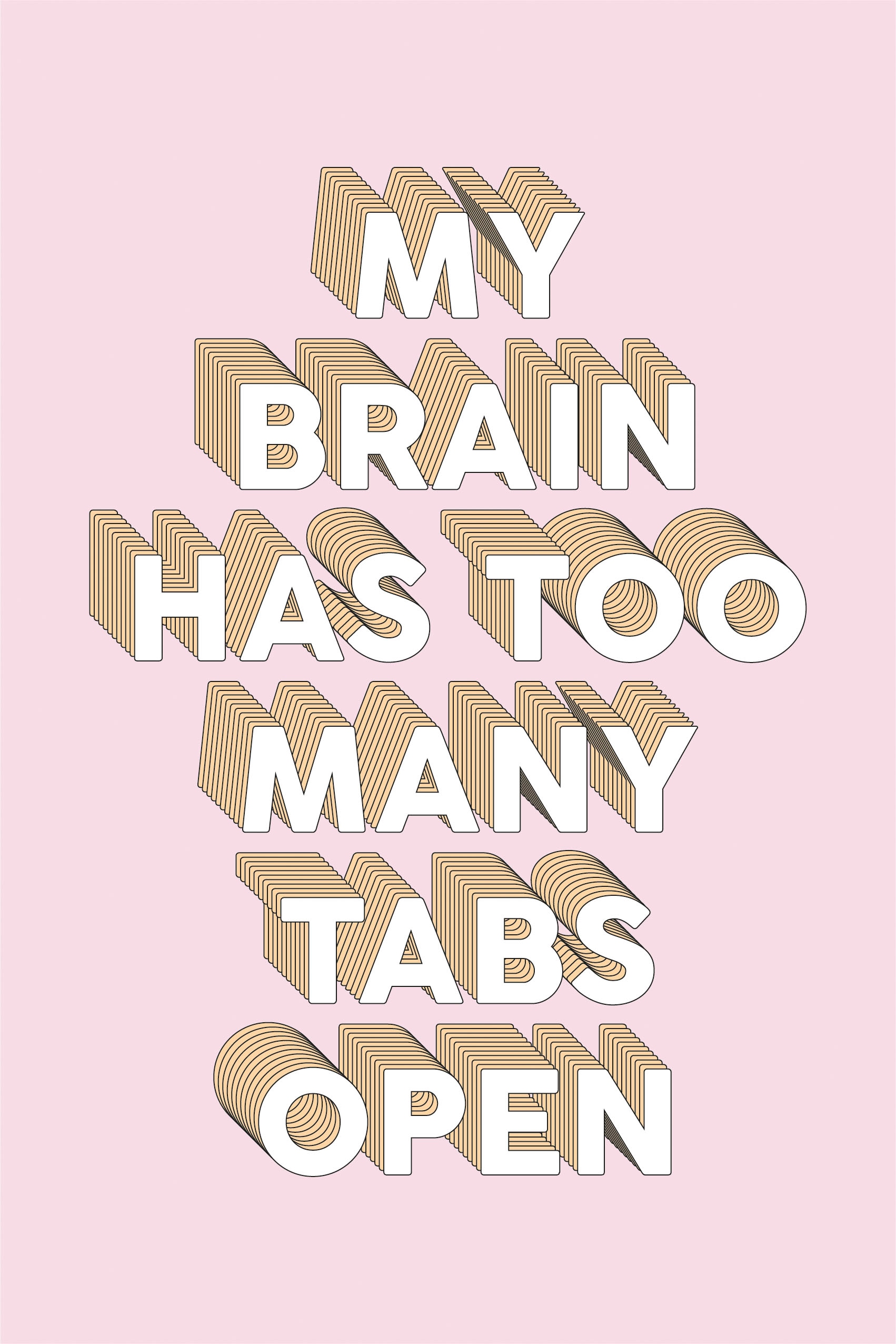 queence Leinwandbild »Spruch Brain«, Kunst-Modern-Schriftzug-Sprüche & Texte, Premium-Leinwandstoff, Handarbeit aus Deutschland queence Leinwandbild »Spruch Brain«, Kunst-Modern-Schriftzug-Sprüche & Texte, Premium-Leinwandstoff, Handarbeit aus Deutschland von queence