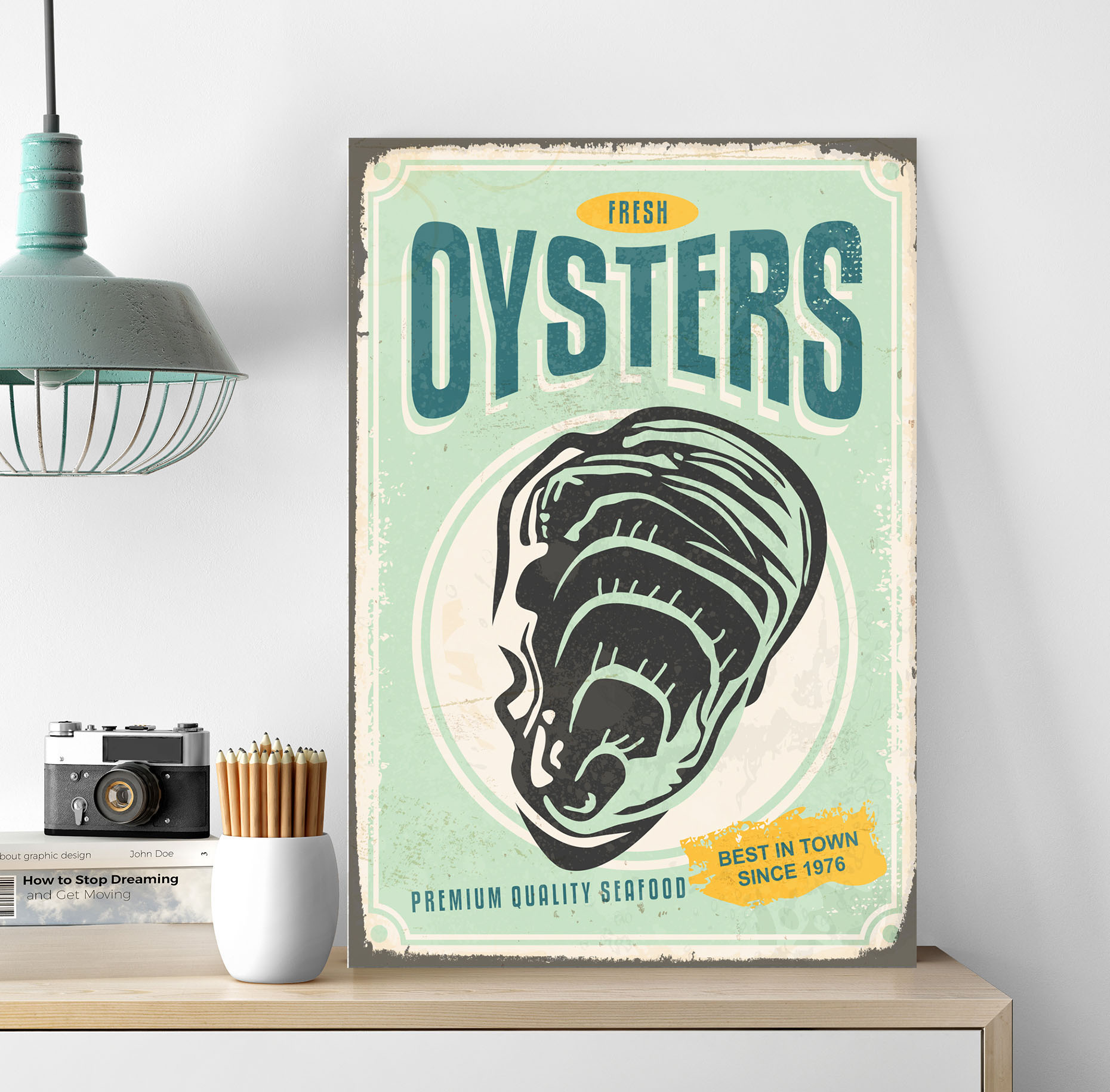 queence Metallbild »Oysters«, (1 St.) von queence