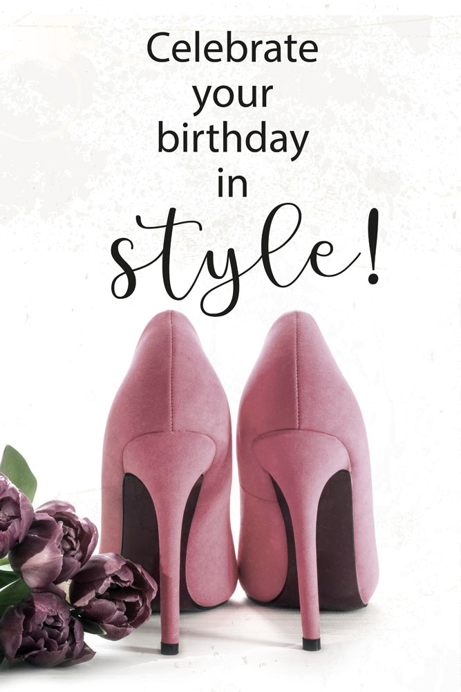queence Metallbild »Style«, Schriftzüge-Schriftzug-Sprüche-Sprüche & Texte-Schuh-Schuhe, (1 St.), Stahlschild, Blechschild, Sprüche, Texte, Geburtstag von queence
