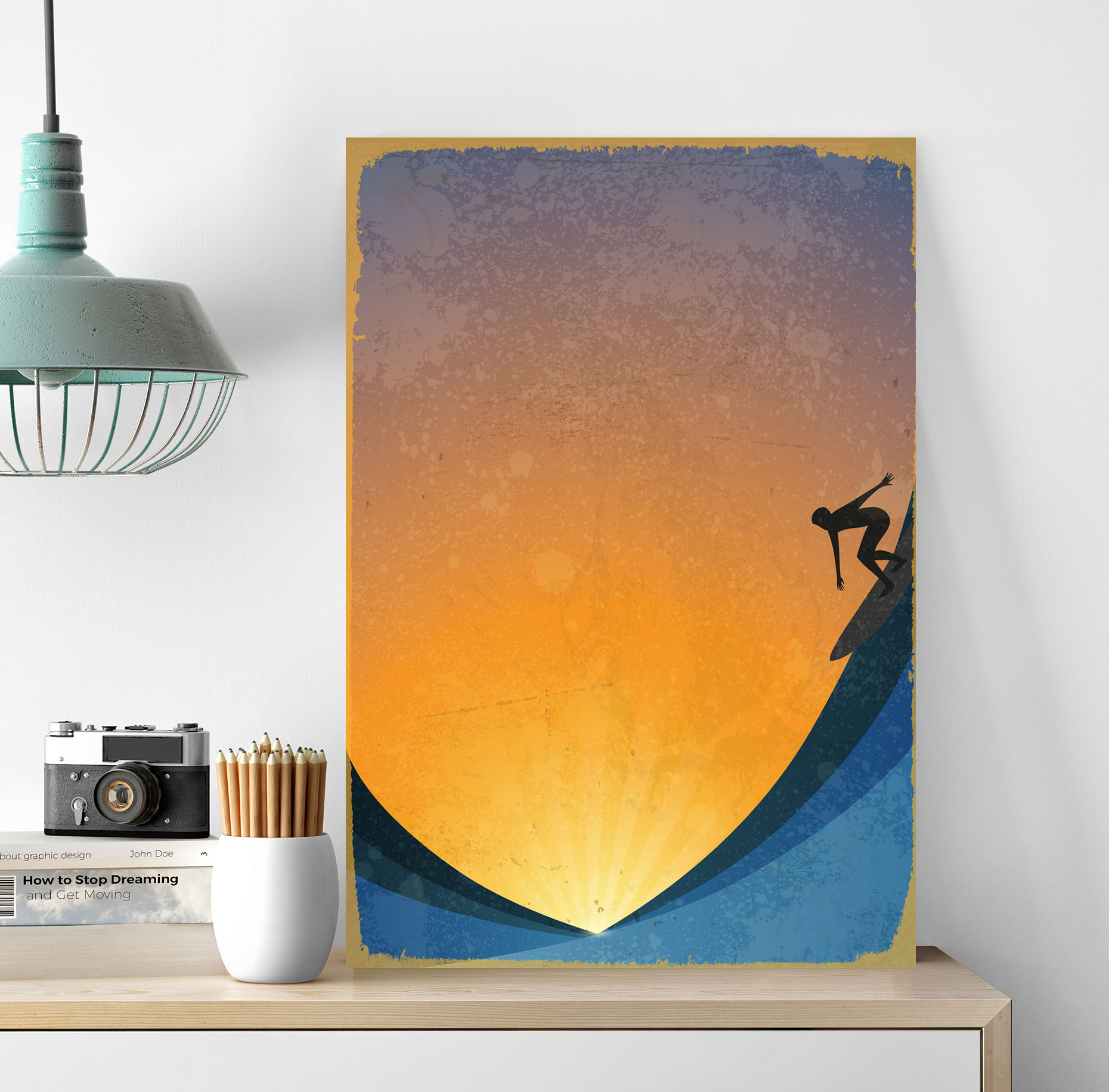 queence Metallbild »Surfer«, (1 St.) von queence