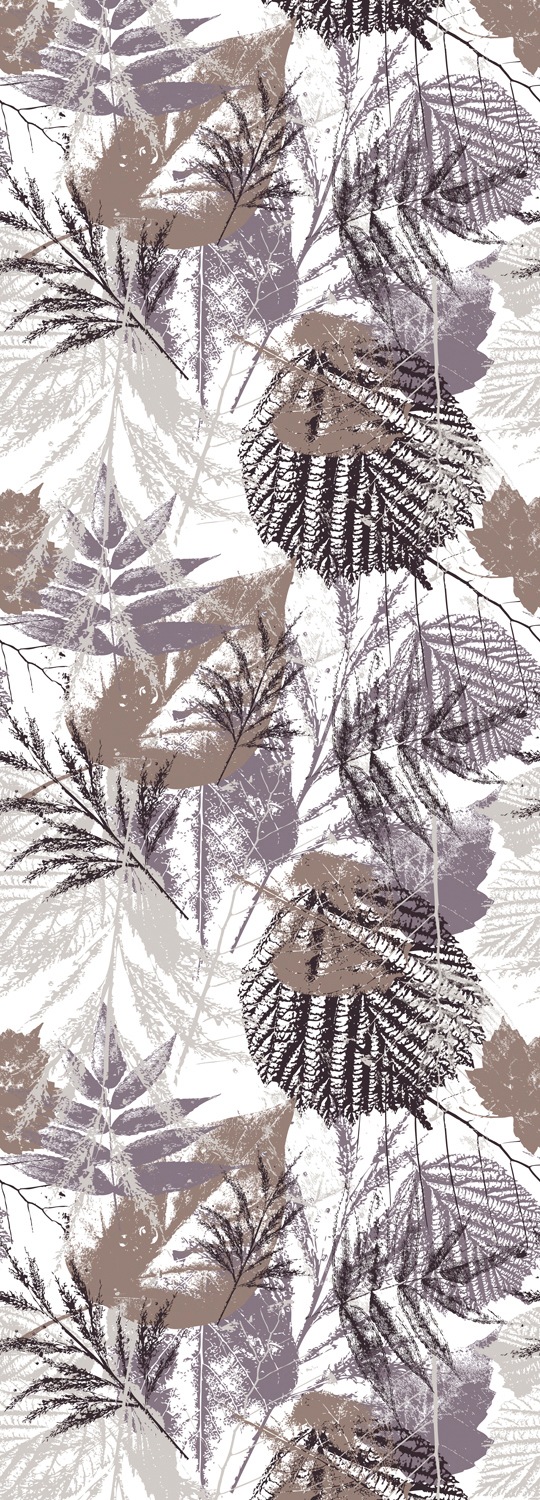 queence Vinyltapete »Ferdinando«, bedruckt-Motiv-botanisch-floral-gemustert-natürlich, 90x250cm, selbstklebend, kinderleichte Anbringung, Sticker von queence