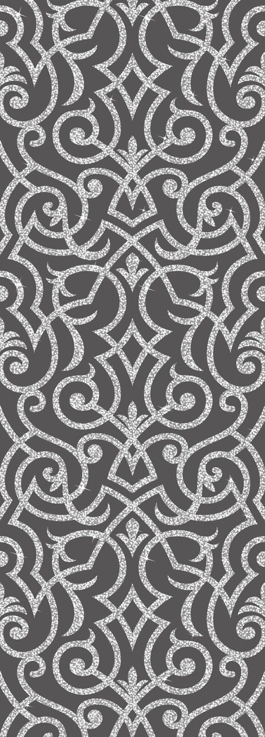queence Vinyltapete »Janis«, bedruckt-Motiv-gemustert-3D-Optik-gepunktet, 90x250cm, selbstklebend, kinderleichte Anbringung, Sticker von queence