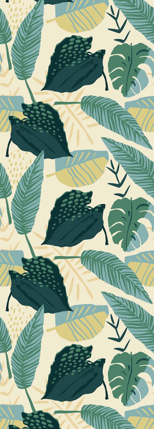 queence Vinyltapete »Ornella«, bedruckt-Motiv-botanisch-floral-gemustert-natürlich, 90x250cm, selbstklebend, kinderleichte Anbringung, Sticker queence Vinyltapete »Ornella«, bedruckt-Motiv-botanisch-floral-gemustert-natürlich, 90x250cm, selbstklebend, kinderleichte Anbringung, Sticker von queence