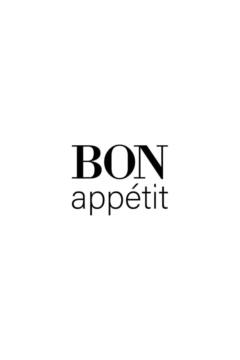 queence Wanddekoobjekt »BON appétit«, Stahlschild, Blechschild, Spruch, Witzig, Wanddeko, retro, 20x30cm von queence