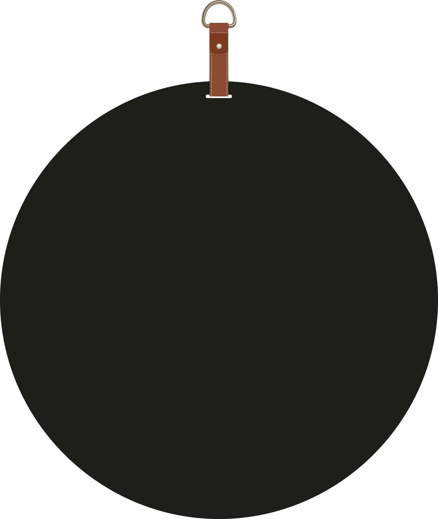 queence Wanddekoobjekt »Theo«, Tafel, Wandtafel, Magnettafel, Magnetwand, Memoboard, rund queence Wanddekoobjekt »Theo«, Tafel, Wandtafel, Magnettafel, Magnetwand, Memoboard, rund von queence
