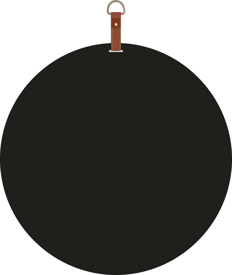 queence Wanddekoobjekt »Theo«, Tafel, Wandtafel, Magnettafel, Magnetwand, Memoboard, rund von queence